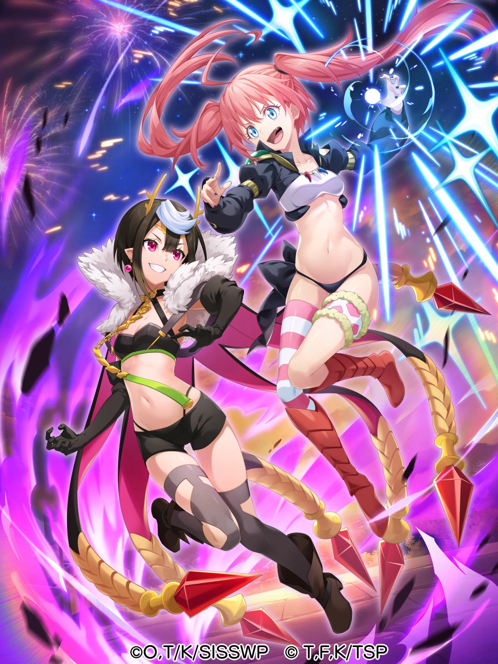 蜘蛛ですが、なにか? 迷宮の支配者」にてアニメ「転生したらスライム