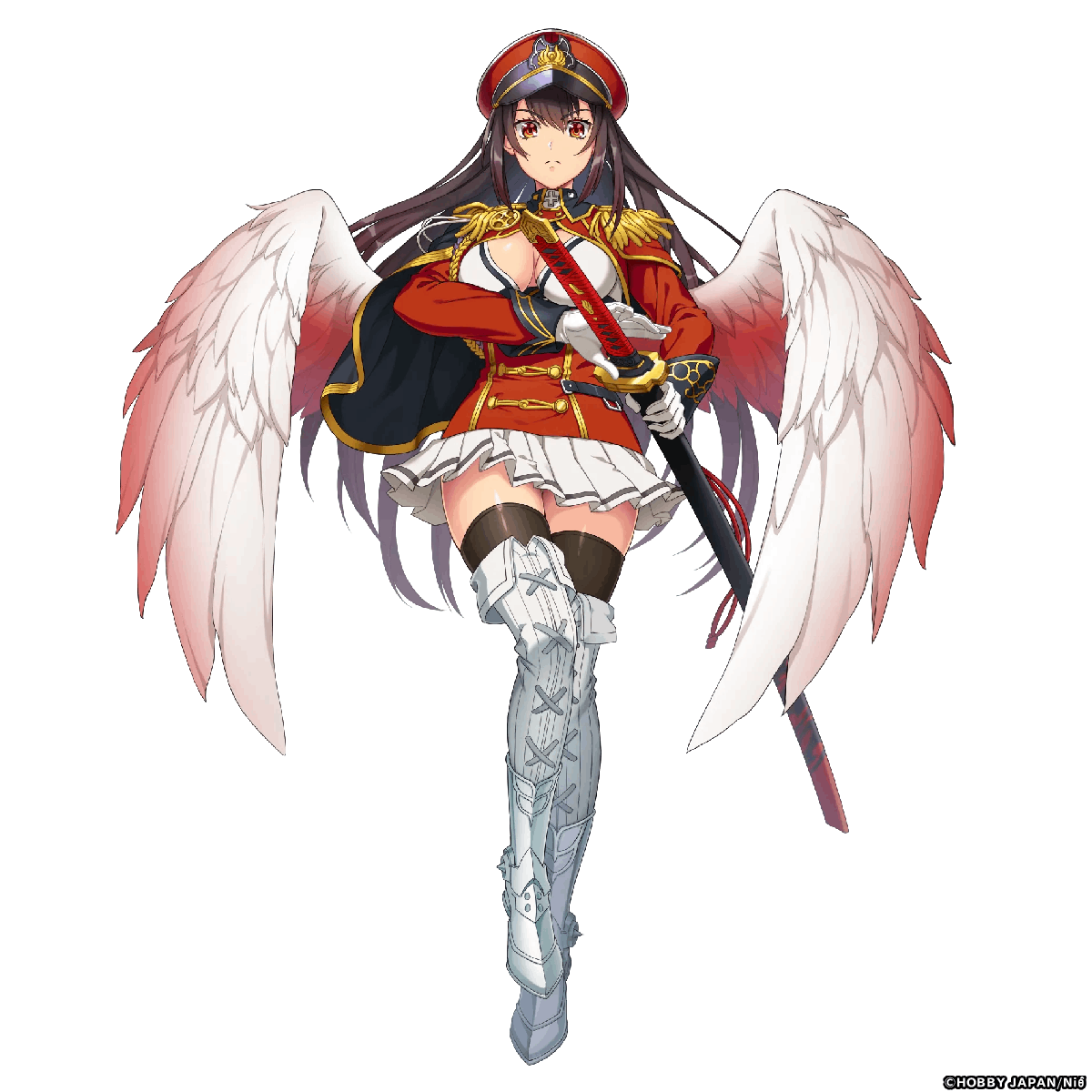 Holywings©さんの専門ページ Glamorous beauties' captivating illustrations implemented