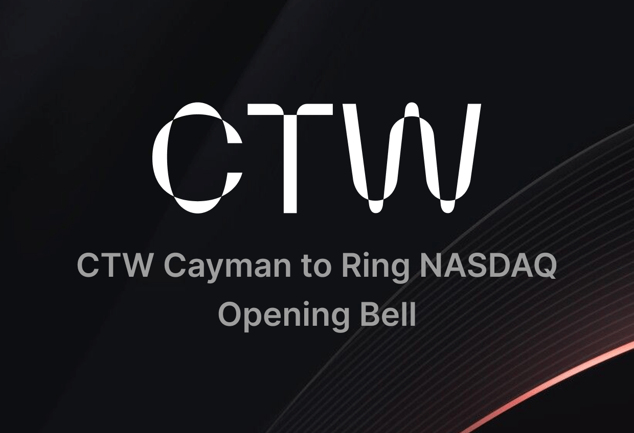 Article image: CTW Cayman to Ring NASDAQ Opening Bell on August 18, 2025