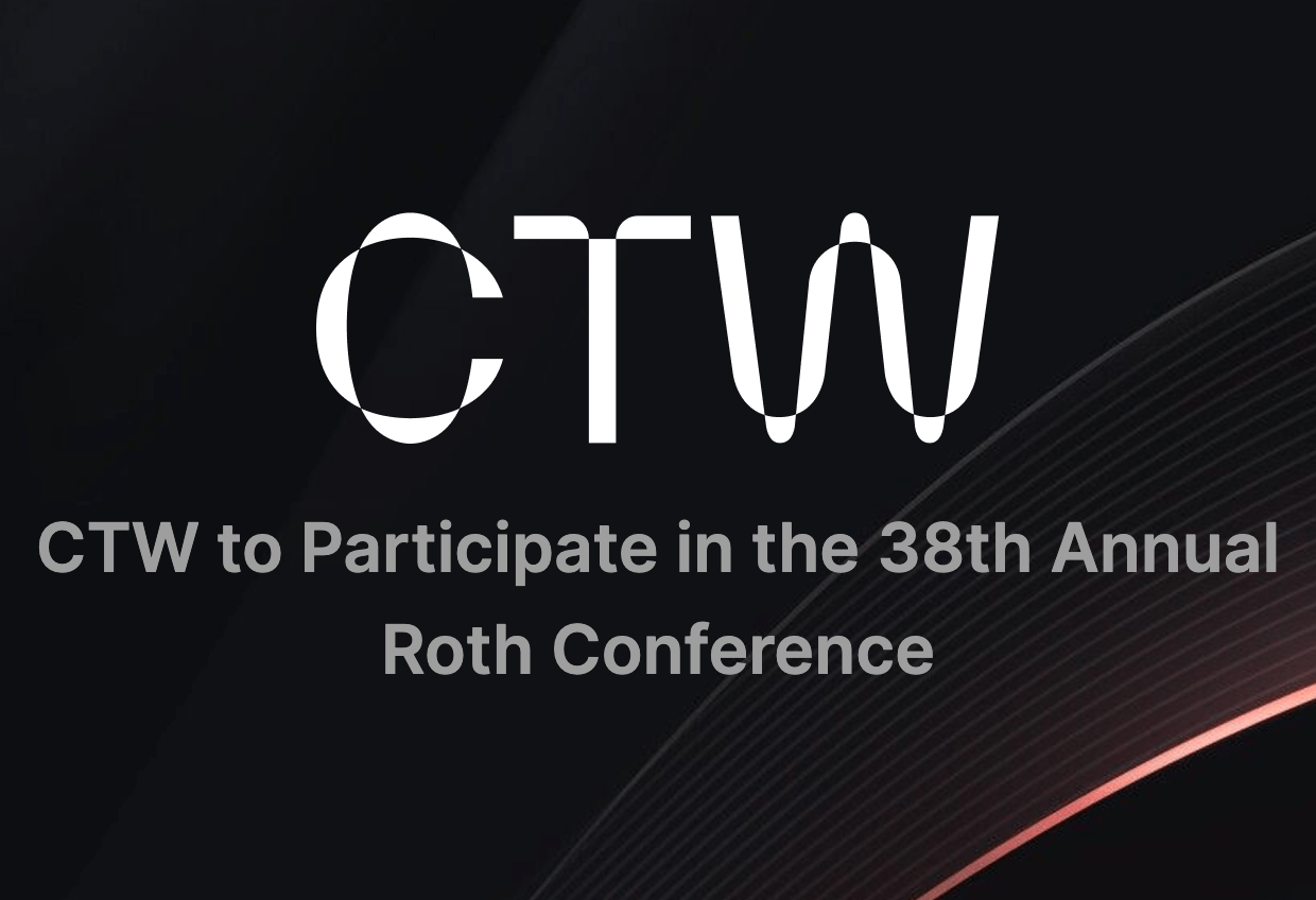 Article image: CTW to Participate in the 38th Annual Roth Conference