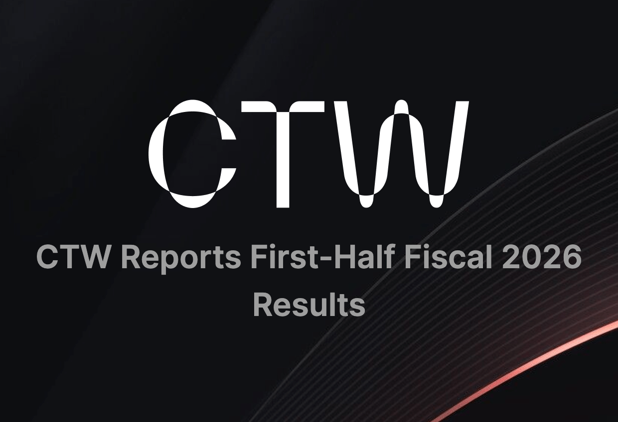 News image for: CTW Reports First-Half Fiscal 2026 Results
